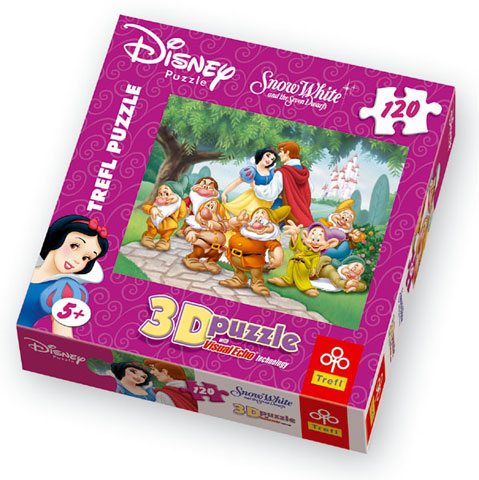 Trefl 3D puzzle 120 Snehulienka 