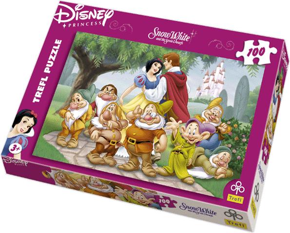 Trefl puzzle 100 Snehulienka a p