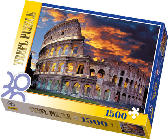 Trefl puzzle 1500 Koloseum v Rím