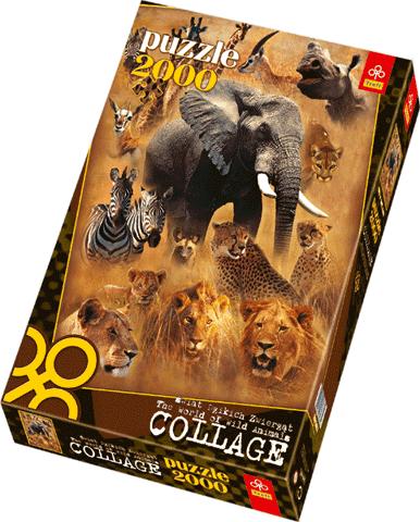 Trefl puzzle 2000 Safari