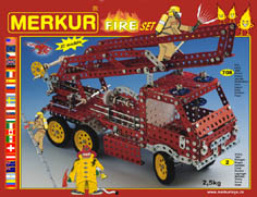 Stavebnica Merkur Fire set