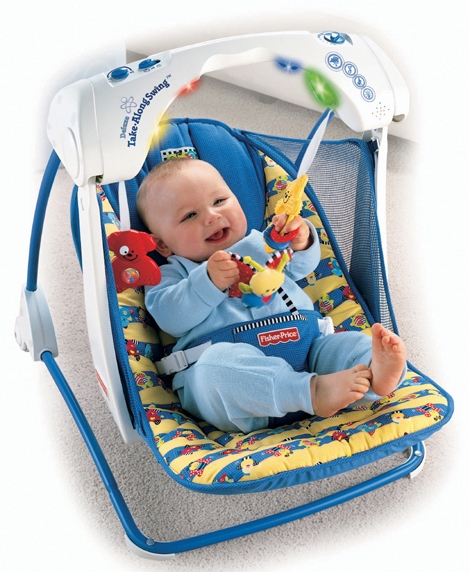 FISHER PRICE BG Prenosná hojdačk