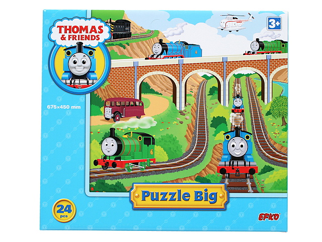 Puzzle Big Tom, mašinka Tomáš 24