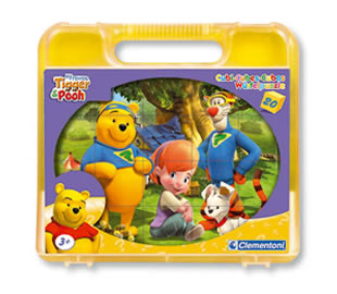 Obrázkové kocky Macko Pooh 20 ks