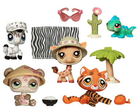 Littlest Pet Shop s pohľadnicou