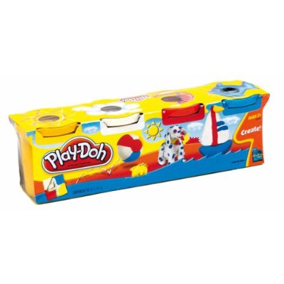 Plastelína PlayDoh 4 Farby