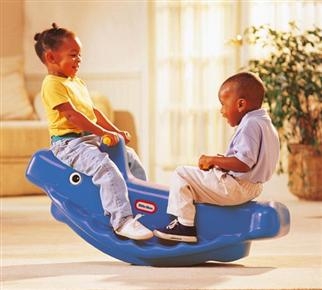 Little Tikes Hojdačka veľryba mo