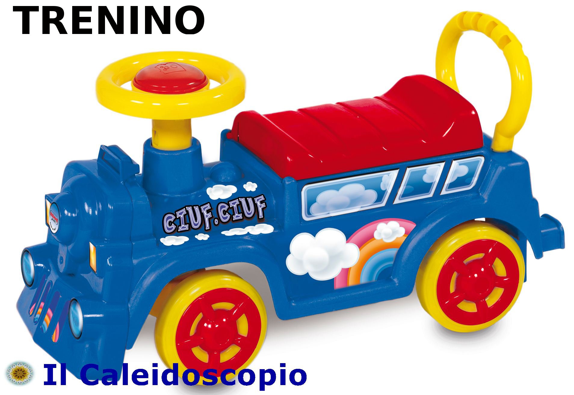 Detské odrážadlo Lokomotíva Tren