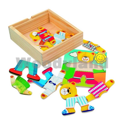 Woody Puzzle doskové v krabičke 
