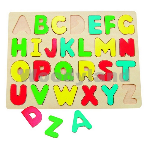 Woody Puzzle abeceda