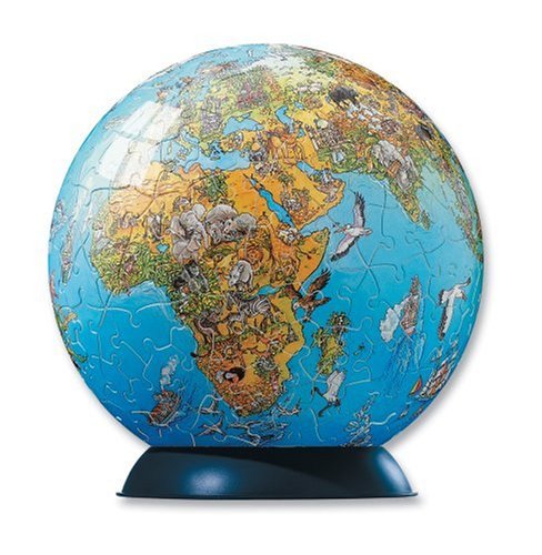 Ravensburger puzzle ball glóbus,