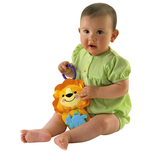 Fisher Price mäkká hrkálka Levík