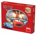 Drevené kocky Cars 12 ks