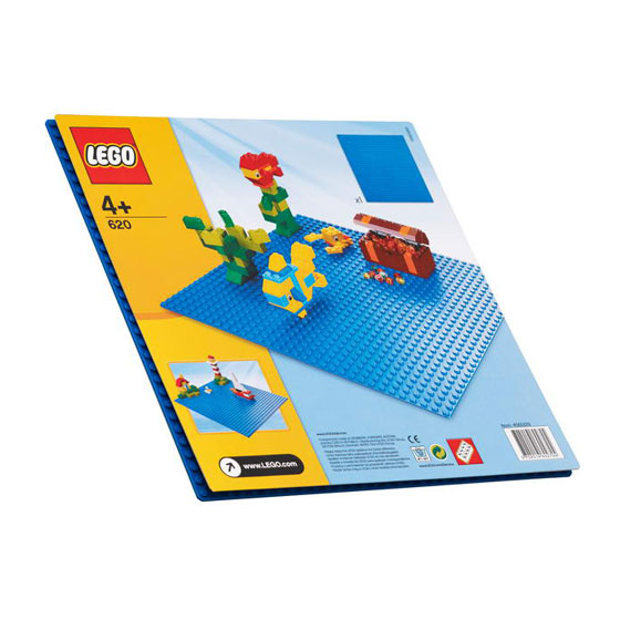LEGO Basic 620 Modrá podložka na