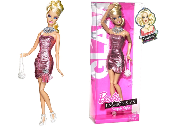Bábika Barbie Fashionistas s vym