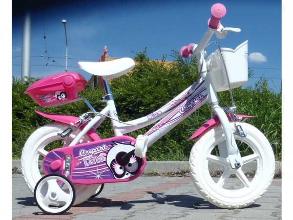 Detský bicykel Dino 126RL s koší