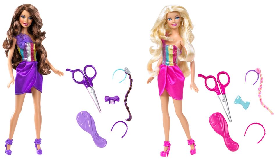 Bábika Barbie senzačný zostrih a