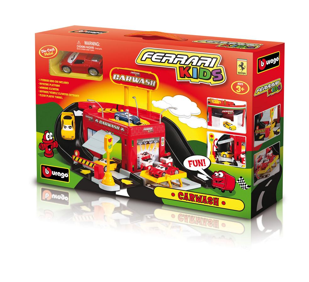 Bburago Ferrari Kids Carwash