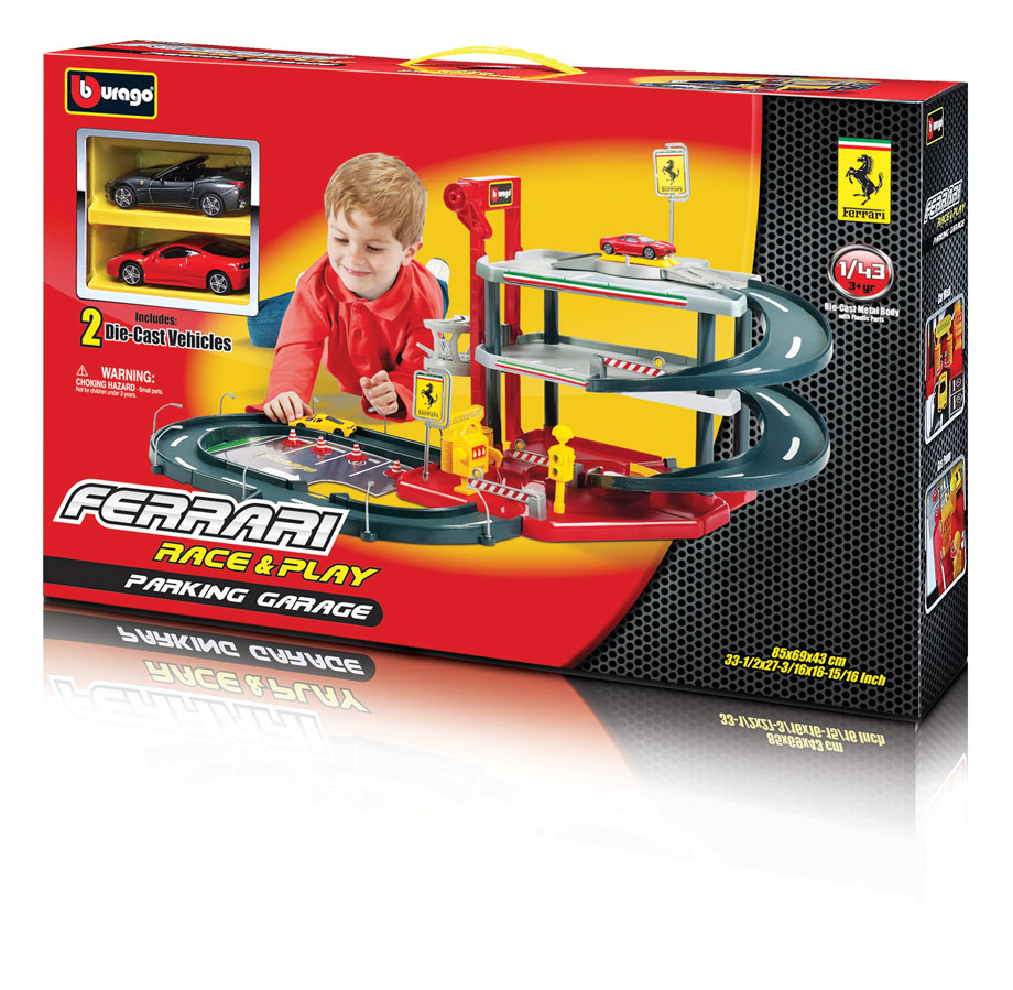 Bburago Ferrari Parking Garage s
