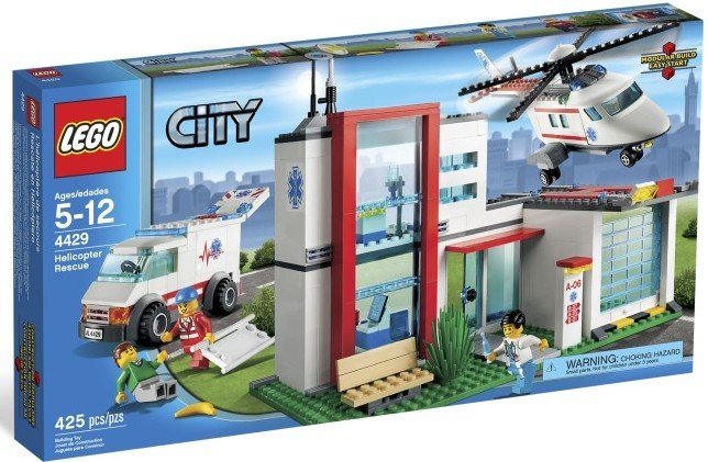 LEGO CITY 4429 Záchraná helikopt