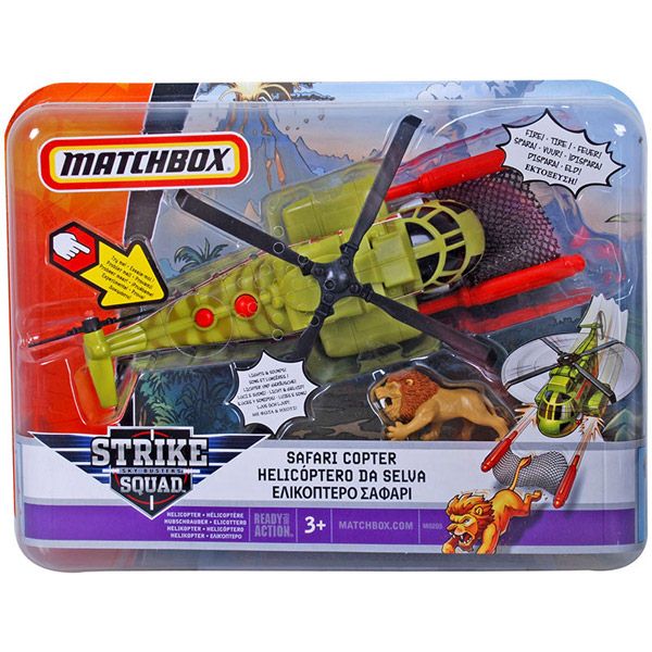 Matchbox lietajúce stroje so zvu