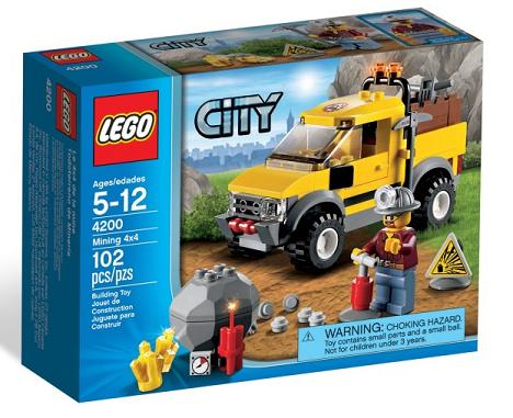 LEGO CITY 4200 Banský terénny vo