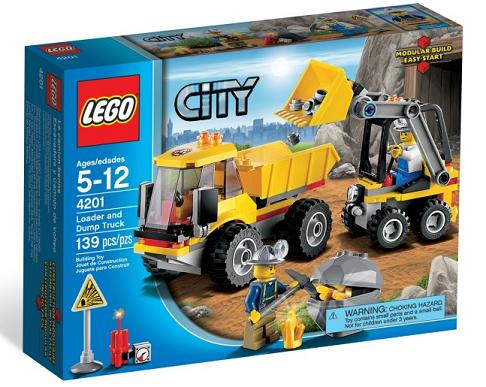 LEGO CITY 4201 Nakladač a sklápa