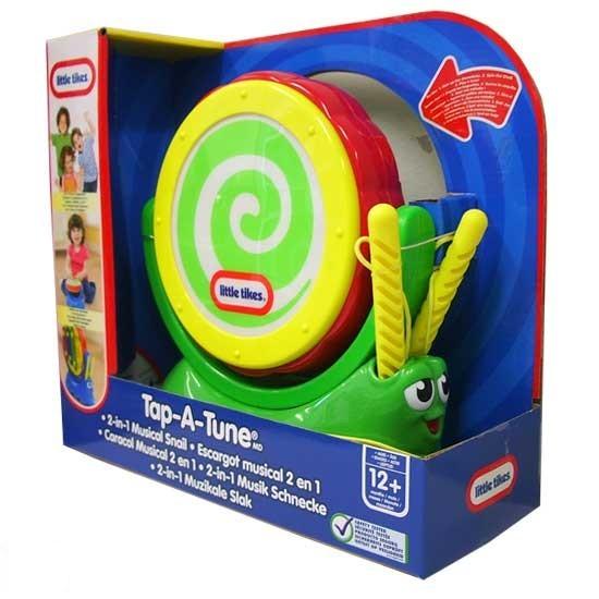 Little Tikes Hudobný slimáčik 2v