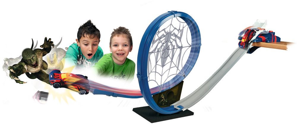 Spiderman Loop dráha s autíčkom
