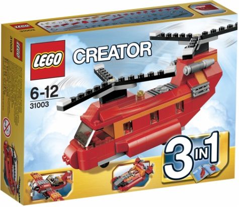 LEGO Creator 31003 Červený vrtul