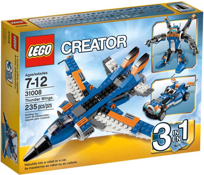 LEGO Creator 31008 Burácajúce li