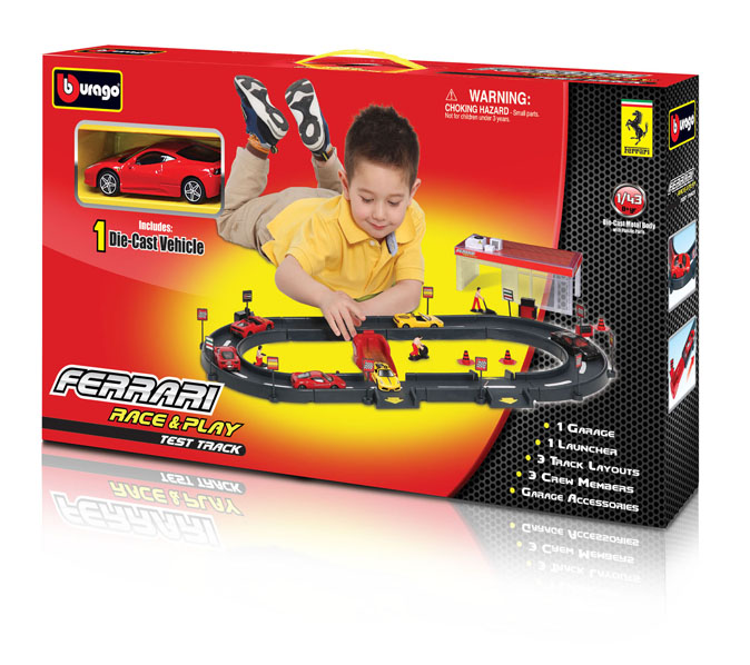 BBurago Ferrari Test Track - Tes