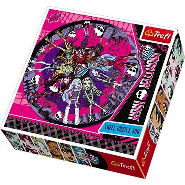 Trefl Puzzle Monster High okrúhl