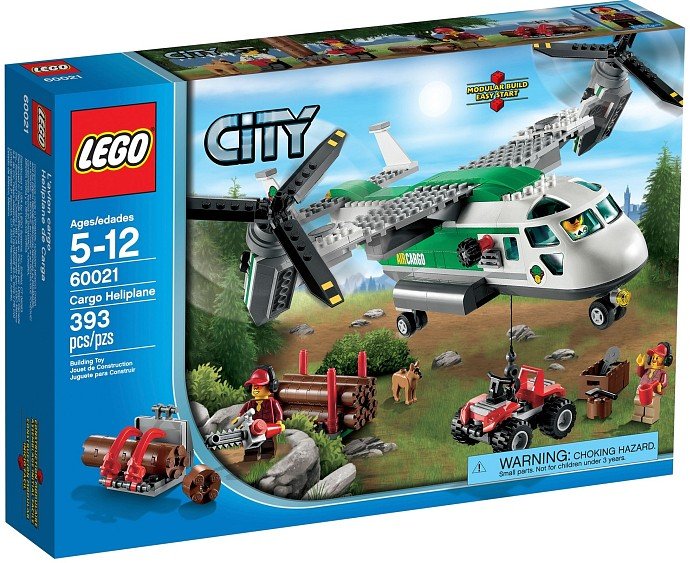 LEGO City 60021 Nákladné lietadl