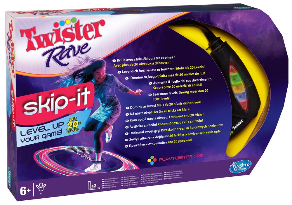 TWISTER Rave SKIP-IT Game