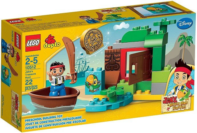 LEGO DUPLO 10512 Pirát Jake Jake