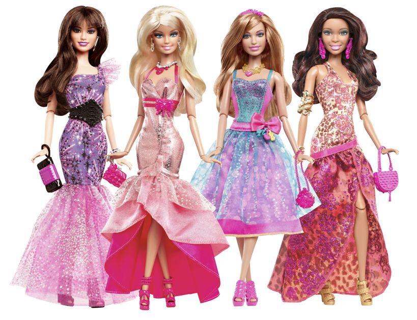 Bábika Barbie Fashionistas delux
