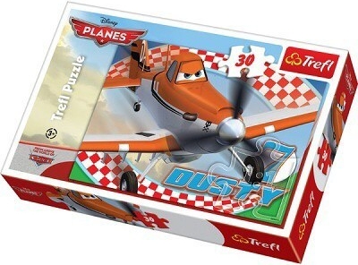 Planes - Lietadlá: Dusty puzzle 