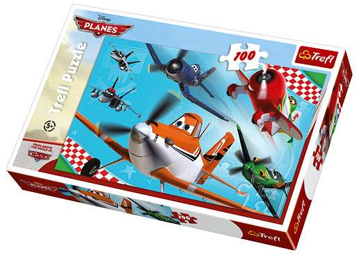 Planes - Lietadlá puzzle 100