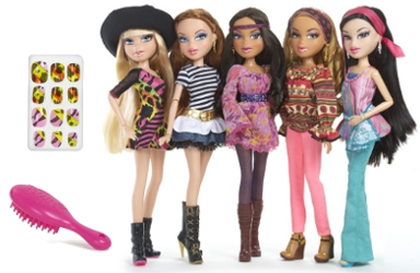 Bratz 518730 S nalepovacími nech