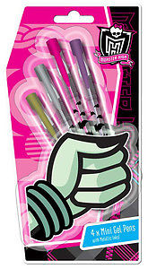 Monster High 4 mini metalické gé