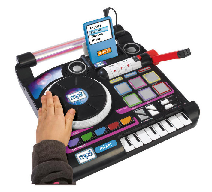 Elektronický mixážny DJ pult 683
