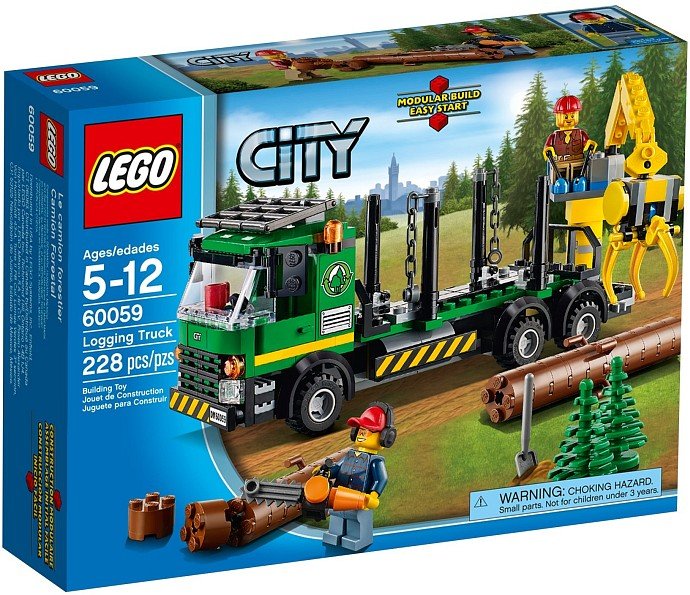 LEGO City 60059 Drevorubačské ná