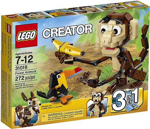 LEGO Creator 31019 Zvieratká z d