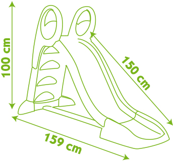 Smoby 310218 šmykľavka 150 cm s 