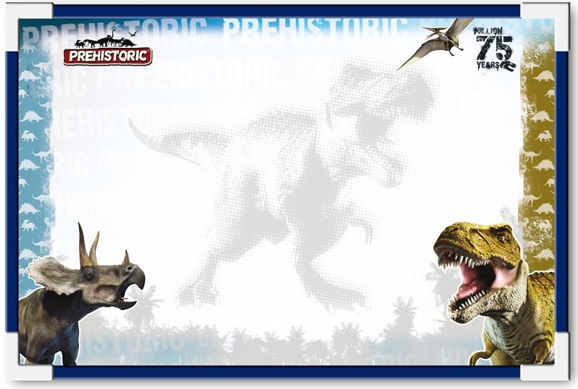 Magnetická tabuľa Prehistoric 3D