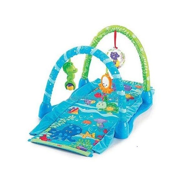 FISHER PRICE Hrazdička s dečkou 