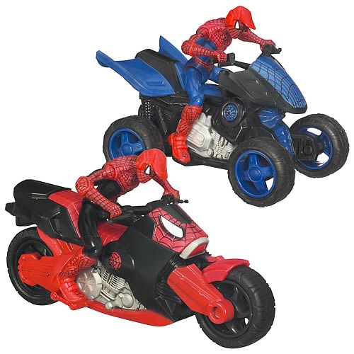 Spiderman na motorke alebo štvor