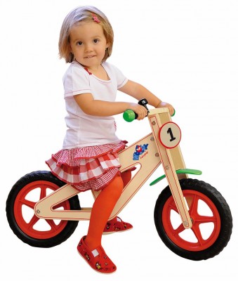 Woody Drevený bicykel - odrážadl