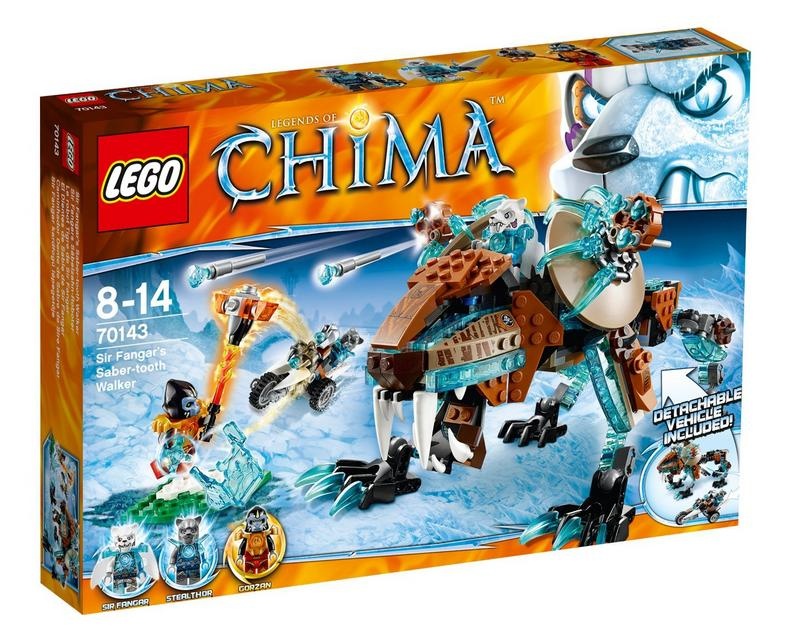 LEGO CHIMA 70143 Šabľozubý robot